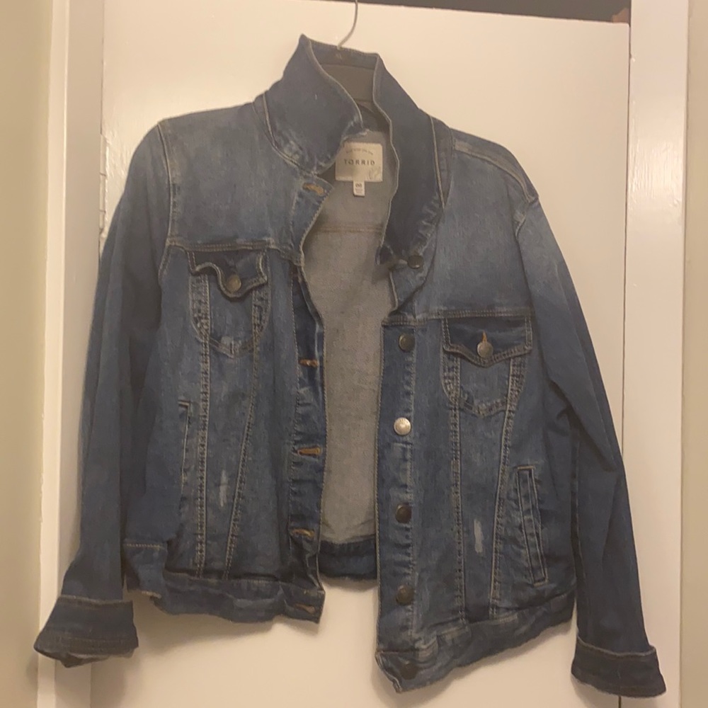 Torrid jean jacket